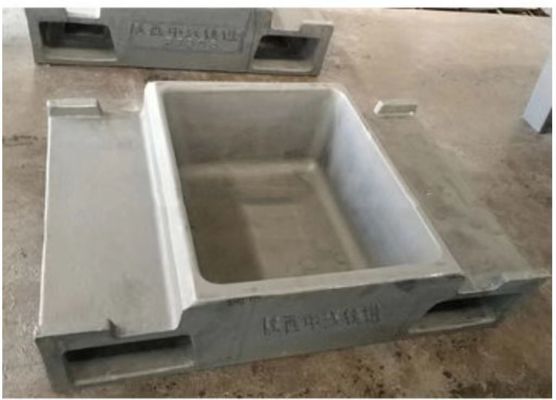F1602 Sow Mould Dross Pan Casting