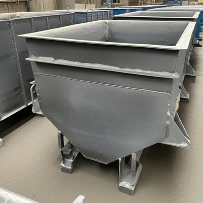 Năng suất cao đúc hợp kim thép Dross Pan với độ an toàn cao cho tái chế nhôm